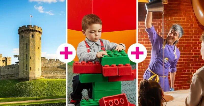 Cadbury World & LEGOLAND Discovery & Warwick Castle - Who Will Love This Experience?