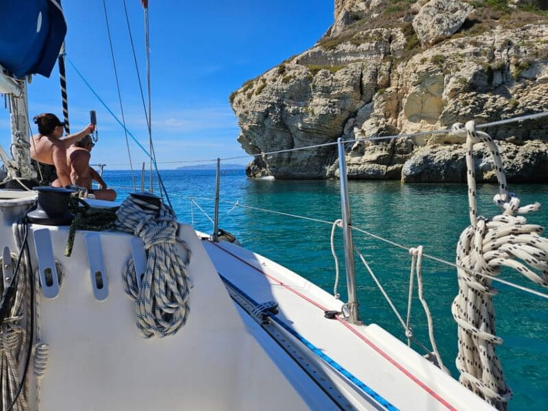 Cagliari: Devil's Saddle Sailboat Tour, Snorkeling and Drink - Ending the Tour at Marina Piccola