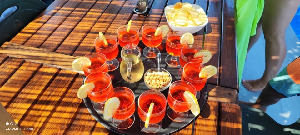 Cagliari: Private Wood Boat Tour Experience From Teulada - Enjoying the Turquoise Waters