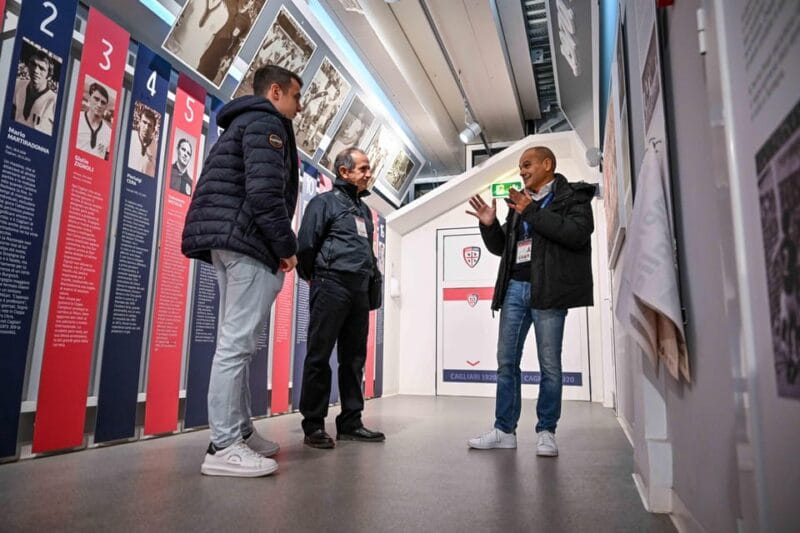 Cagliari Stadium Experience with Sardinian Aperitif - Key points / Takeaways