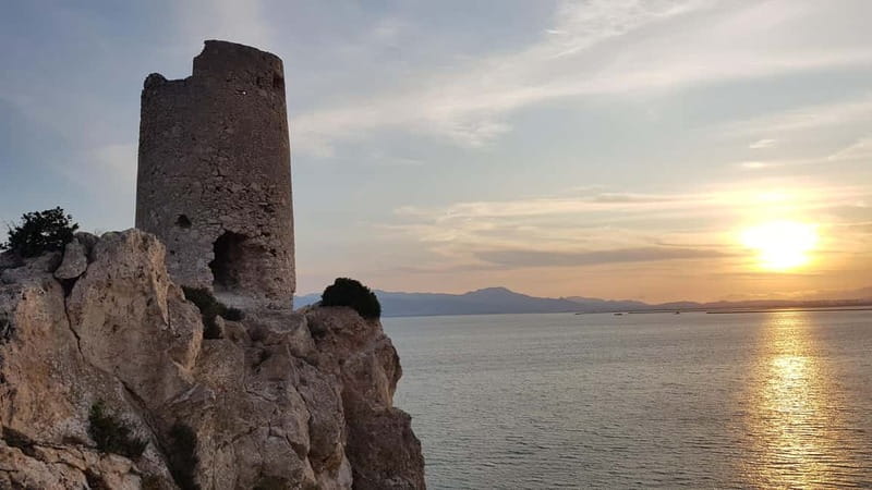 Cagliari sunset tour with aperitif - Lighthouse Capo S.Elia - The Experience in Detail