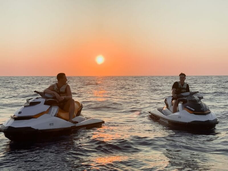 Cala d'Or | Jet Ski Sunset Tour 1h15 along southeast coast. - Price and Value