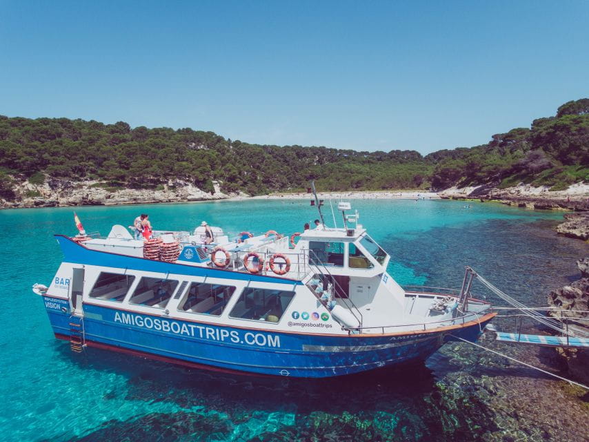 Calan Bosc: 3.5-Hour South Coast Sightseeing Boat Trip - Tour Overview