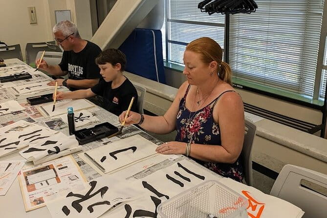 Calligraphy and Tokyo Great Buddha, Botanical Garden, Art Museum - Visit to the Tokyo Great Buddha