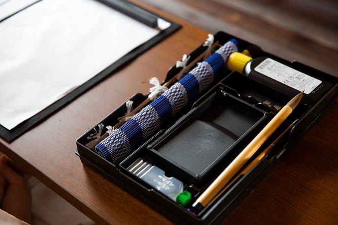 Calligraphy Experience With Simple Kimono in Okinawa - Inclusions of the Calligraphy Experience