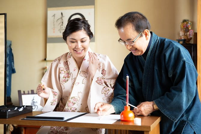 Calligraphy Experience With Simple Kimono in Okinawa - Pricing and Booking Information