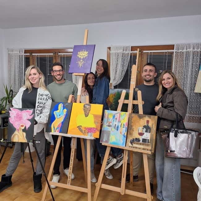 Calp, Valencia: Art and Wine Painting Workshop - An In-Depth Look at the Calp Art and Wine Workshop