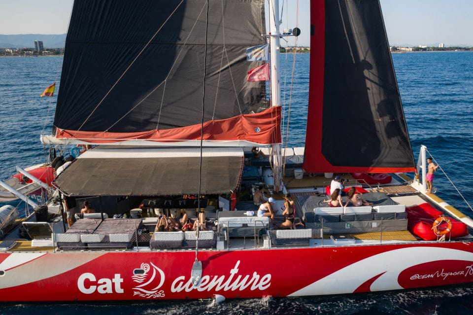 Cambrils: Catamaran Cruise Drinks and Optional BBQ Lunch - Itinerary and Experience