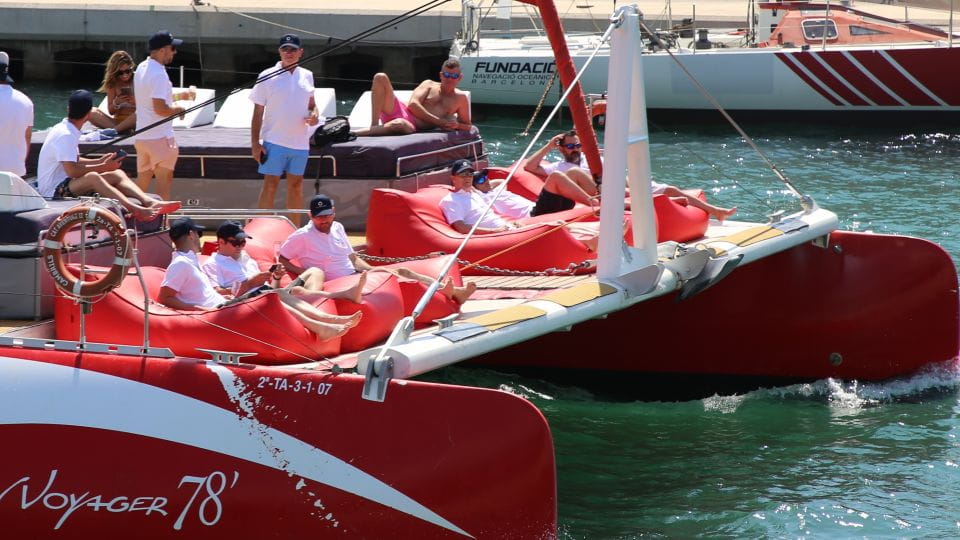Cambrils: Catamaran Cruise Drinks and Optional BBQ Lunch - Language Support