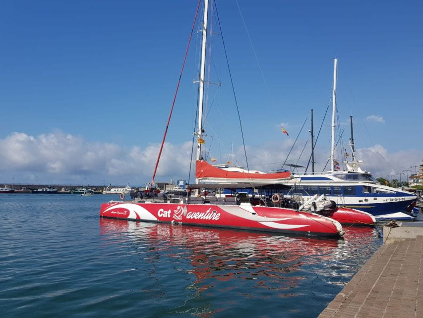 Cambrils/Salou: Coastline Catamaran 2h With Drinks, Pickup - Pricing and Reservation