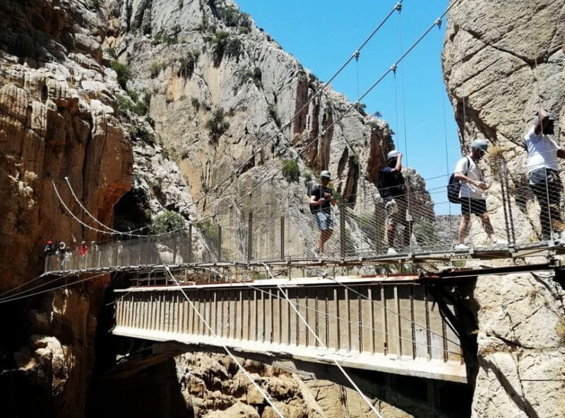 Caminito del Rey from Málaga, small group up to 7 people - FAQ
