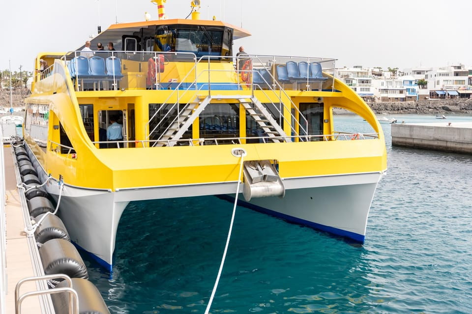 Canary Islands: Ferry Ticket Lanzarote/Fuerteventura - Key Points