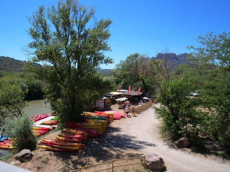 Canoeing and kayaking on the Argens: 1-hour rental: "Rocher de Palay" route - Price and Logistics: What It Means for You