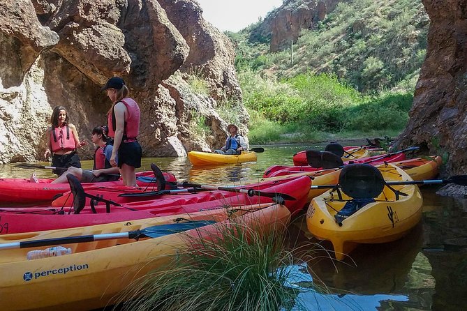 Canyon & Cliffside Kayaking on Saguaro Lake - Equipment and Requirements