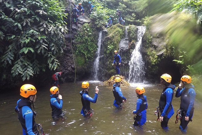 Canyoning in the Ribeira Dos CaldeirōEs Natural Park - Included Equipment and Gear