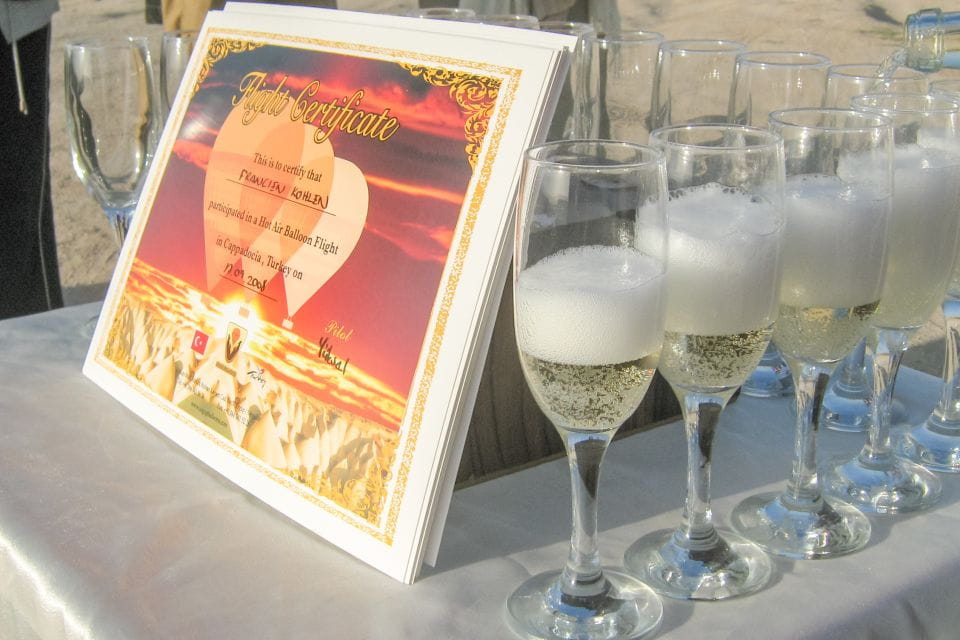 Cappadocia: Discover Sunrise With a Hot Air Balloon - Commemorative Flight Certificate