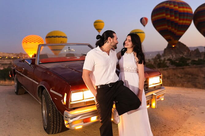 Cappadocia Private Photo Shoot with Flying Dress + Vintage Car - Practical Tips for Booking and Enjoying