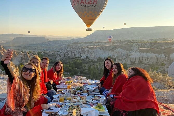 Cappadocia Sunrise Breakfast With Hot Air Balloons - The Hot Air Balloon View — A Visual Feast