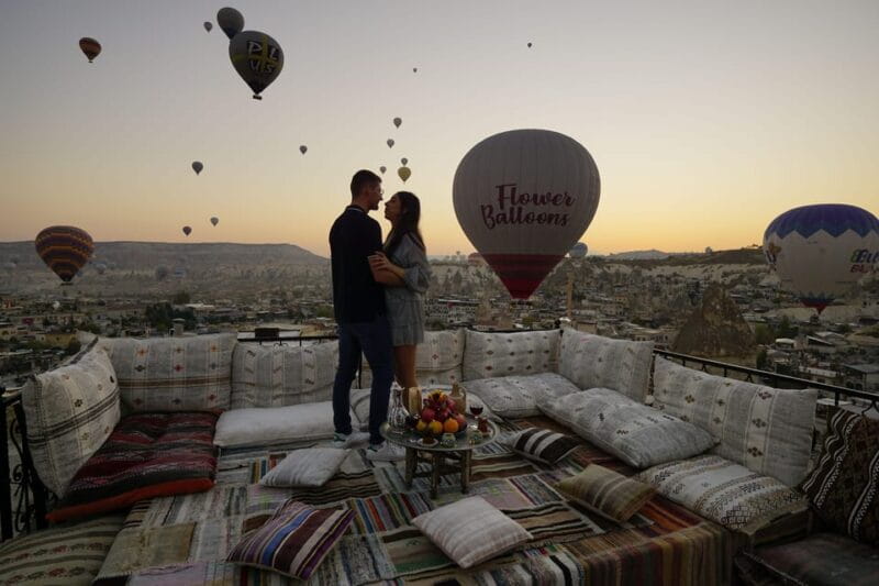 Cappadocia: Terrace Photo Spot With Balloon Flight View - Key points / Takeaways