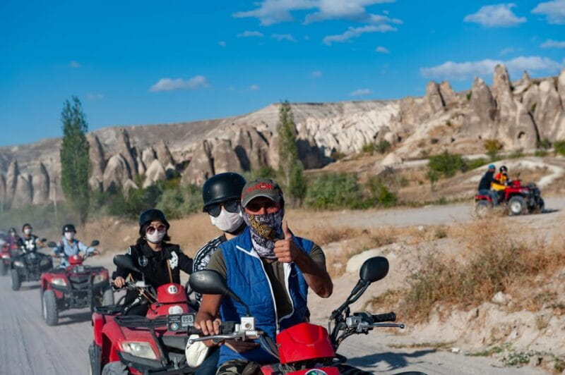 cappadocia:Goreme ATV adventure tour sunset or daytime. - Logistics and Practicalities