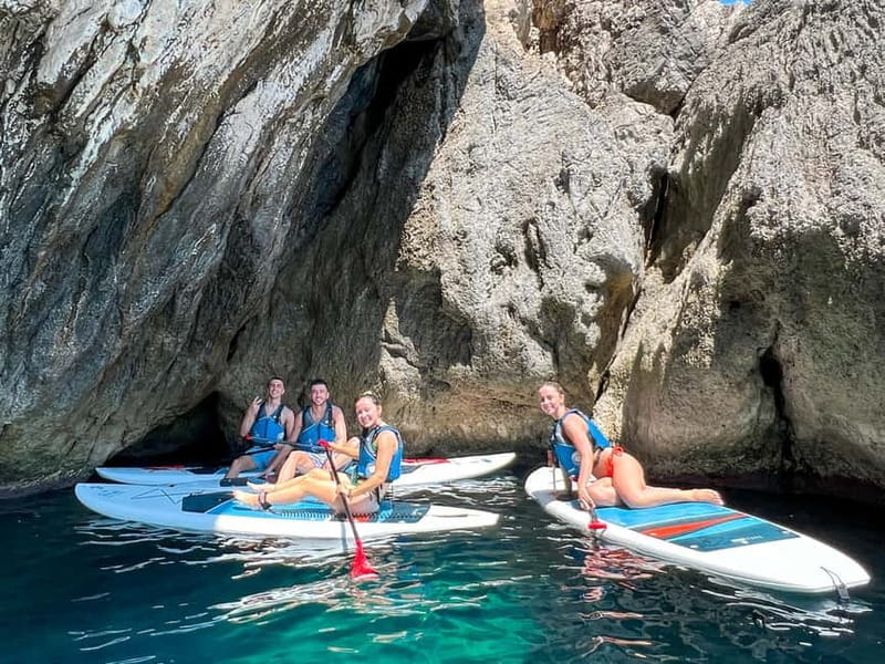 Capri: Caves and Beaches Paddle Board Tour. Photos included - Breaking Down the Itinerary