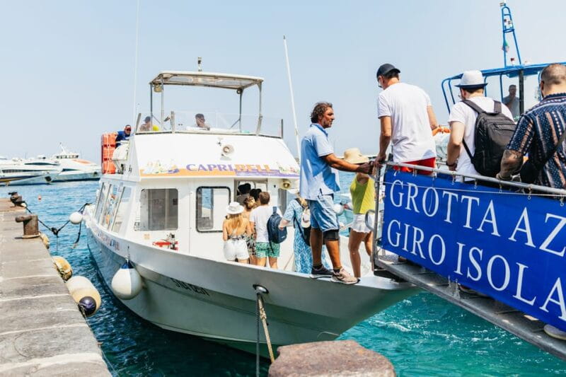 Capri: Island Boat Tour and Optional Blue Grotto Visit - Key points / Takeaways