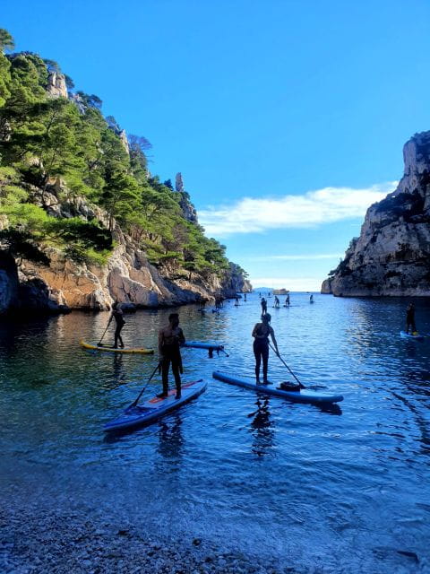 Cassis: Stand-up Paddling in the Calanques National Park - Capturing Memorable Moments