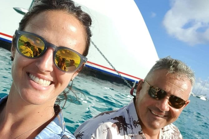 Catamaran Day Sail / Snorkel / Cruise in St Maarten / St Martin - Meeting Point and Pickup