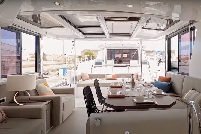 CATAMARAN Kleftiko Poliegos & Round of Milos Lunch With Openbar - Transportation and Accessibility