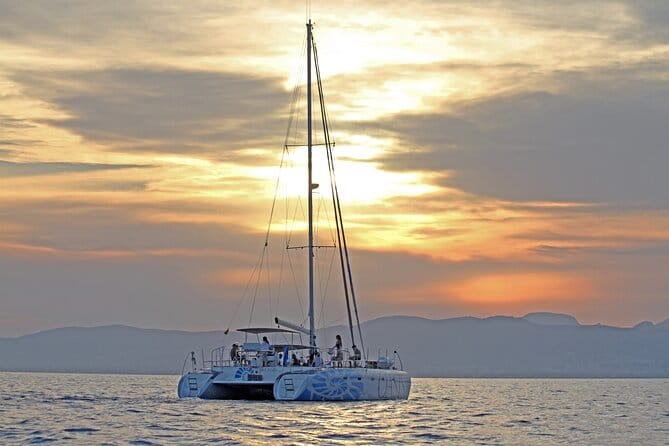 Catamaran sailing at sunset with tapas Palma de Mallorca - A Closer Look at the Mallorca Sunset Catamaran Experience