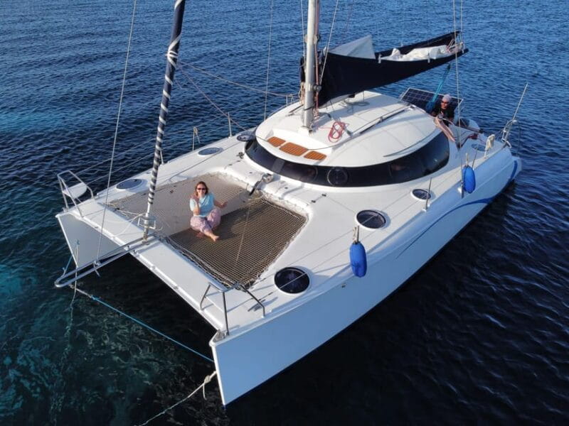 Catamaran Sunset tour La Maddalena Archipelago with aperitif - Key points / Takeaways