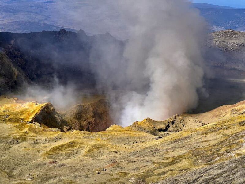 Catania: Mt. Etna Summit Craters Guided Trek - The Ascent and Lava Fields