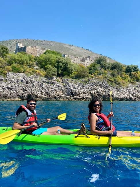 Caves of Porto Palermo: Kayak/SUP Tour with Castle Sea View - Key points / Takeaways