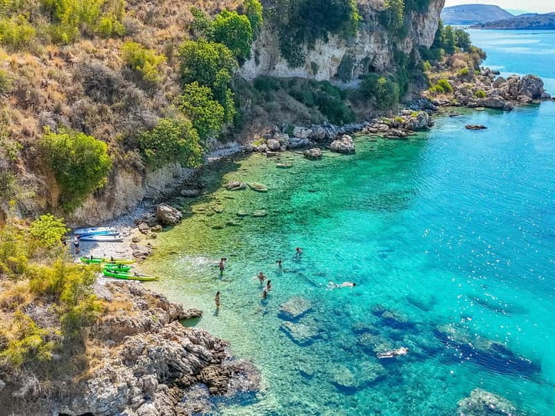 Caves of Porto Palermo: Kayak/SUP Tour with Castle Sea View - The Other Side of Porto Palermo Bay