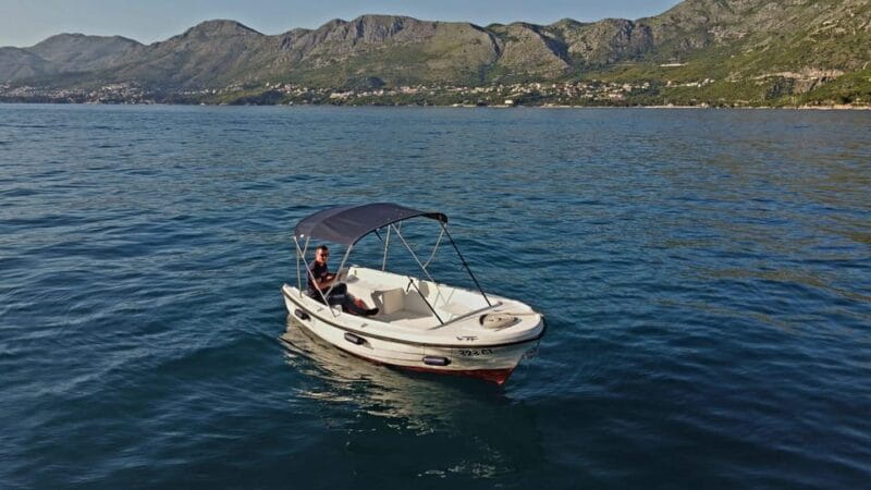 Cavtat: Boat Rental - The Scenic Drive and Secluded Beaches