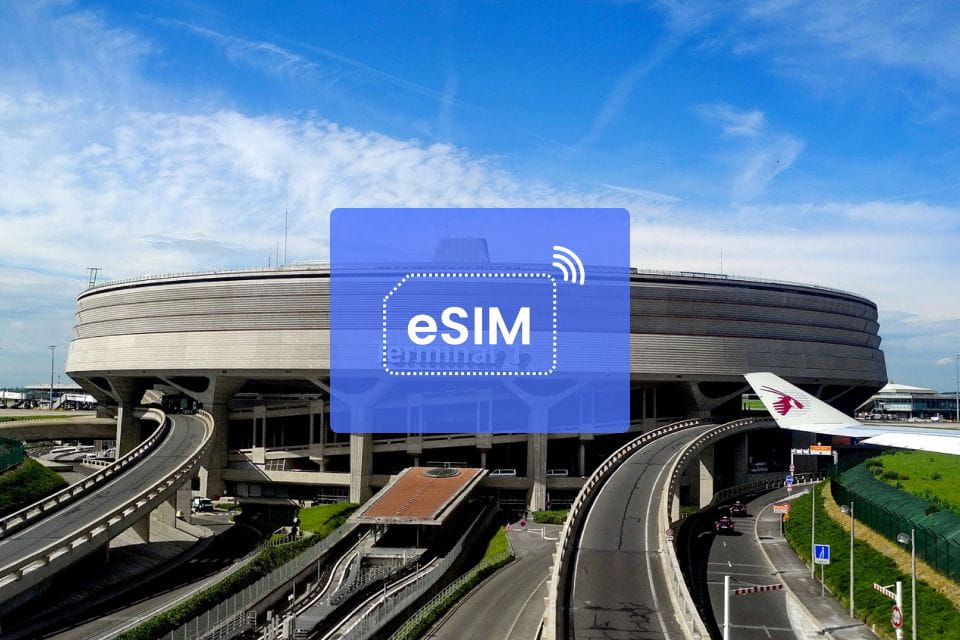 CDG Paris Airport: France/ Europe Esim Roaming Mobile Data - Customer Support