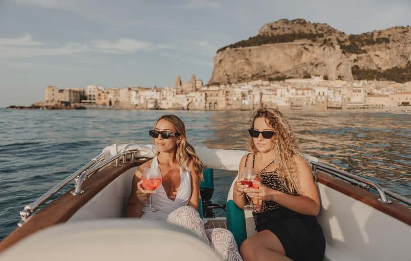 Cefalù in 500 Boat: tour esclusivo con aperitivo a bordo - Price, Duration, and Practicalities