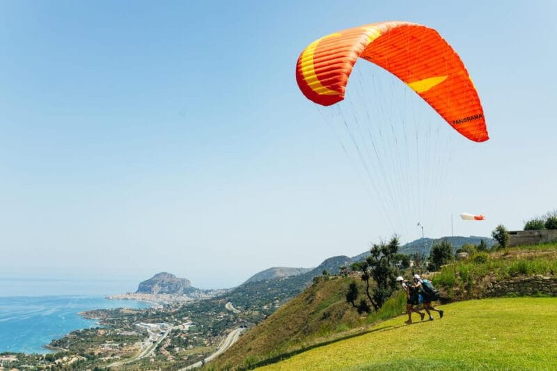 Cefalù: Tandem Paragliding Flight and GoPro13 Video - Who Would Love This Experience?
