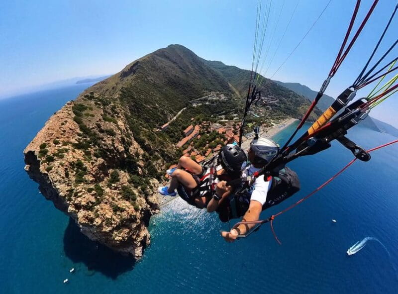 Cefalù: tandem paragliding flight and insta360 video - Key points / Takeaways