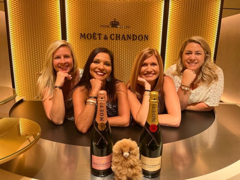 Champagne Private Day Trip: Epernay & Reims 9 glasses - The Final Champagne Stop: Veuve Clicquot or Mumm