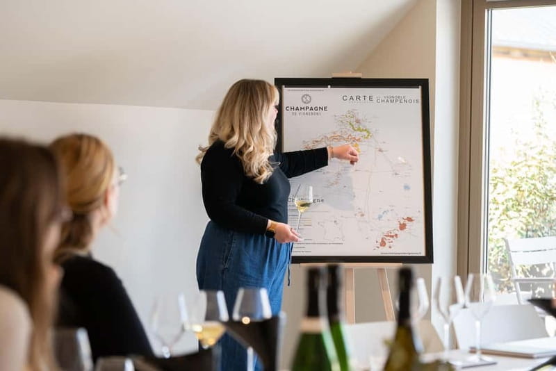 Champagne Vincent d'Astrée: Blanc de Blancs Workshop - The Charm of Pierry and Maison Vincent dAstrée