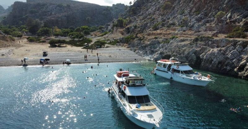 Chania: Menies Beach & Chironisia Bay Cruise with Snorkeling - Discovering Cretes Hidden Beaches by Boat