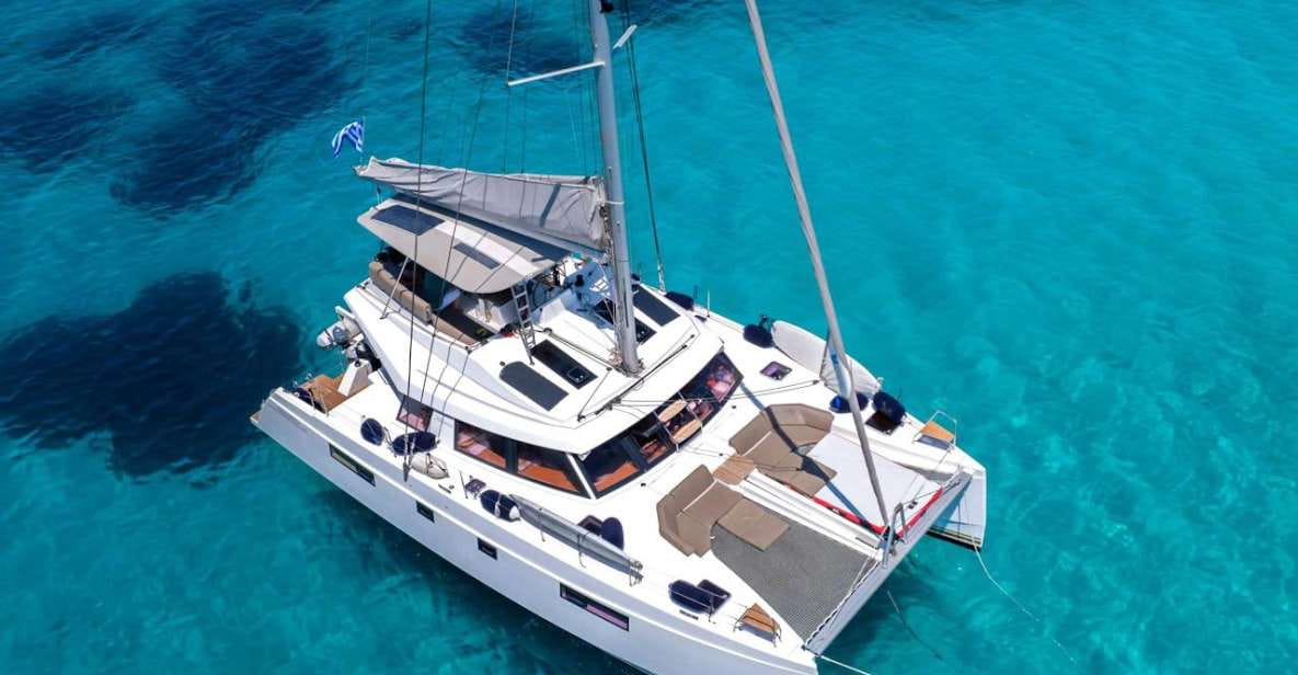 Chania: Morning Catamaran Cruise With Premium Lunch & Drinks - Key Points