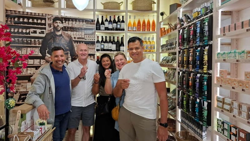 Chania Old Town: Vegetarian Food & Sightseeing Walking Tour - Sampling Cretan Organic Cosmetics