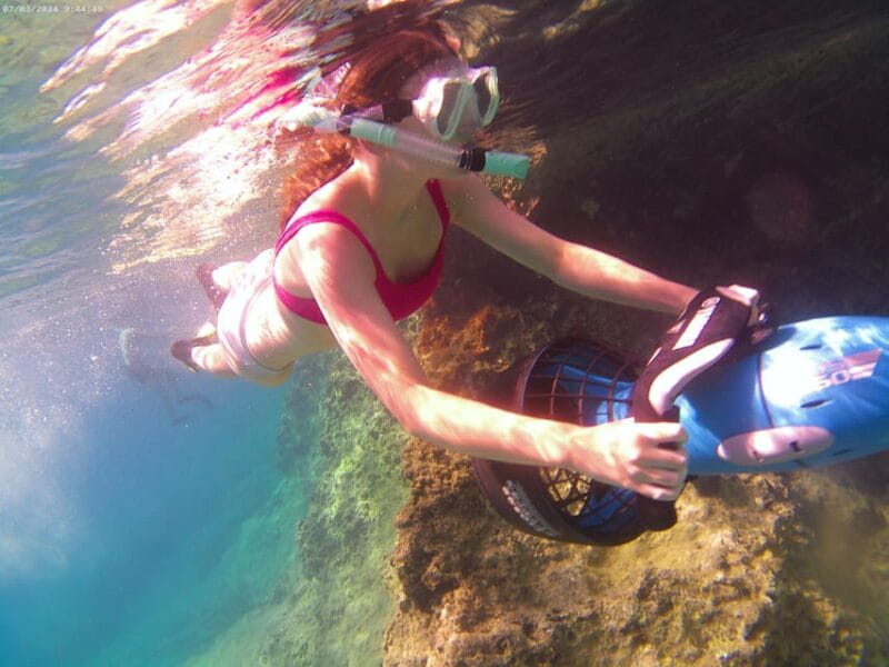 Chania: Sea Scooter Snorkeling boat tour - Key points / Takeaways