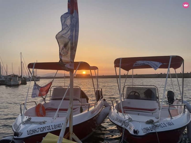 Chania: Self-Drive Boat Rental from Old Port - Key Points / Takeaways