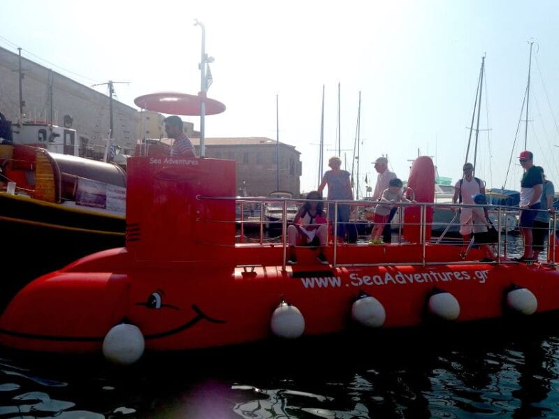 Chania: Semi-Submarine Boat Underwater Experience - FAQ