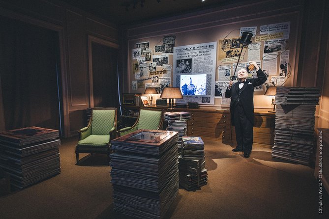 Chaplins World Entrance Ticket - Visiting the Studio