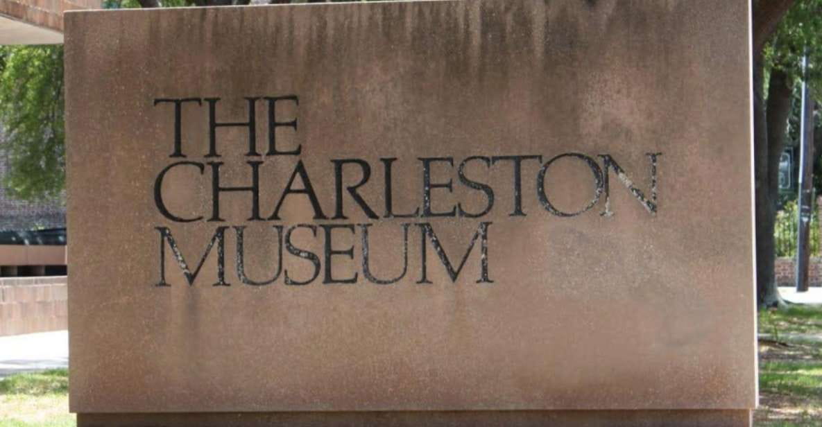 Charleston: City Tour With Charleston Museum Entry Combo - Charleston Museum Entry