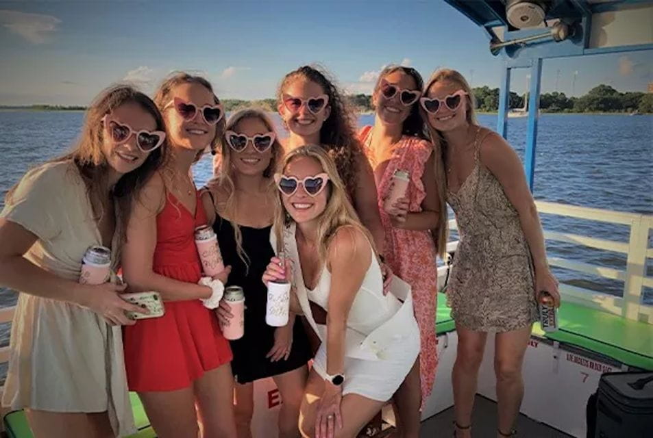Charleston: Harbor Bar Pedal Boat Party Cruise - Boat Tour Options